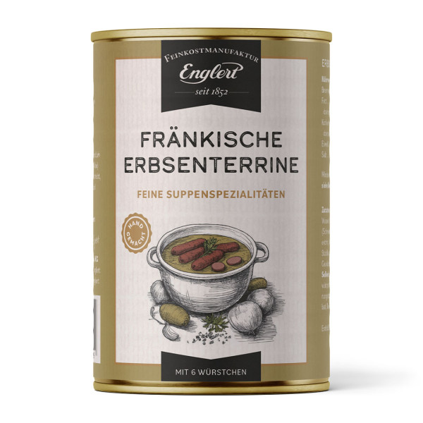 Fränkische Erbsenterrine, 390 ml / Dose